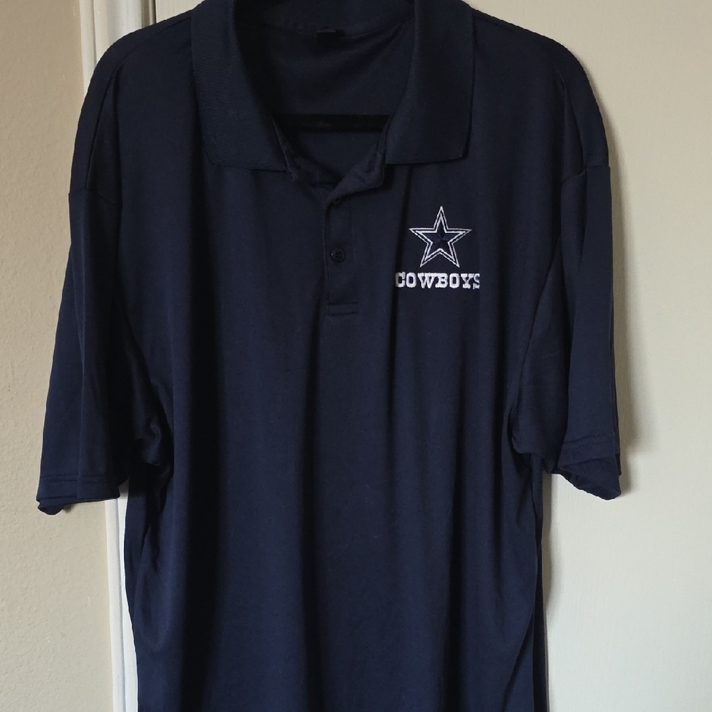 Cowboys Navy Polo Shirt